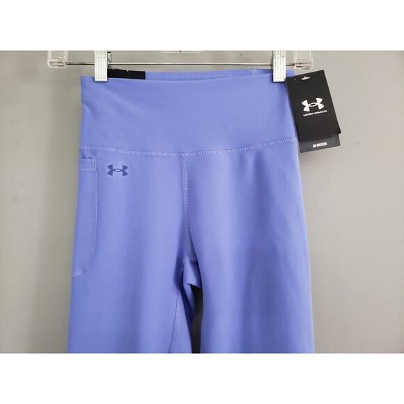 NEW WITH POCKET XS Fitted Motion Ankle Leggings Under‎ ARmour Gym RUnning Yoga - Picture 2 of 7